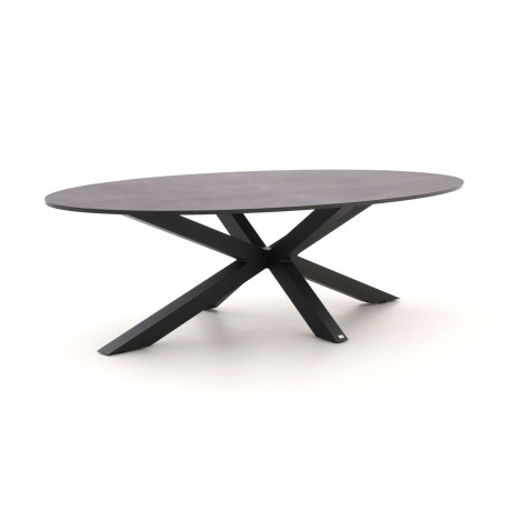 Bellagio Induno Ellips dining tuintafel 280x130cm - Laagste prijsgarantie!