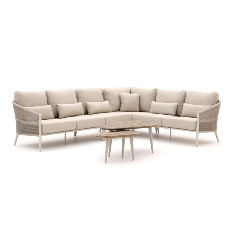 Bellagio Mineo/ROUGH-K hoek loungeset 6-delig - Laagste prijsgarantie!