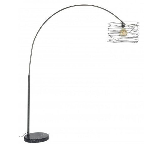 Booglamp Twister 192 cm hoog - Charcoal