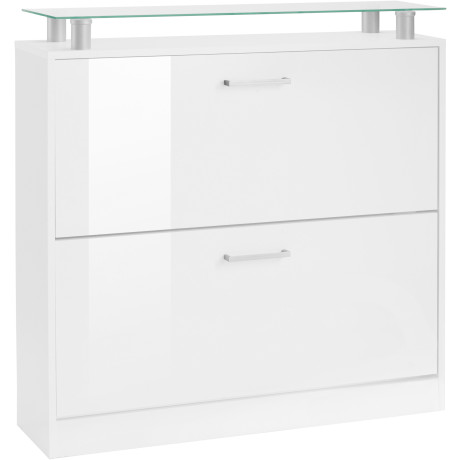 borchardt Möbel Schoenenkast Finn Breedte 89 cm, met glasplaat