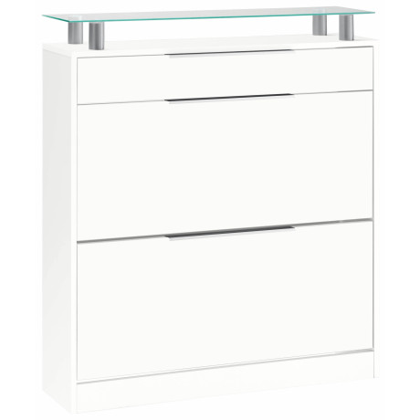 borchardt Möbel Schoenenkast Oliva Breedte 89 cm, staand, met 2 dubbele trommels en 1 lade