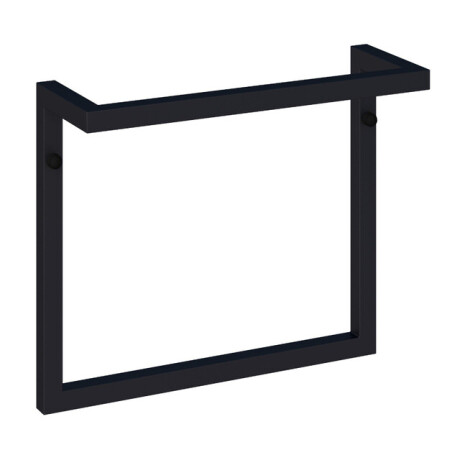 BRAUER Handdoekrek - 35x30x12cm - mat zwart AE-HBB35MZ