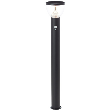 Brilliant Leuchten Led-vloerlamp voor buiten TULIP LED buitenvloerlamp, solar, 92 cm, 430 lm, 3000 K, roestvrij staal, zwart (1 stuk)