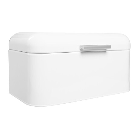 QUVIO Broodtrommel - 20 x 30 x 16 cm - Ijzer - Wit