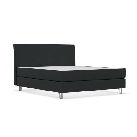BRUNO Original boxspring 200x200cm in Antraciet | Bekroond design volgens Duitse kwaliteitsmaatstaven