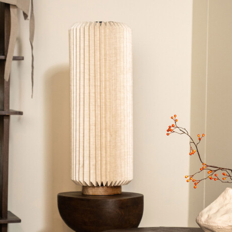 By-Boo Tafellamp/Vloerlamp 'Zuki' Linnen, 72cm hoog