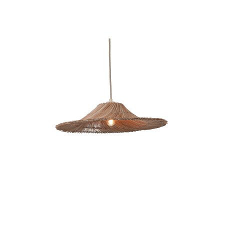 GOOD&MOJO Hanglamp 'Cancun' Rattan, 53cm, kleur Naturel