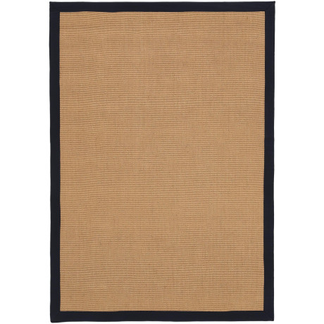 carpetfine Sisalkleed Sisal met gekleurd randdessin, antislip achterzijde