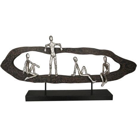 Casablanca by Gilde Decoratief figuur Sculptuur 'hang out' (1 stuk)