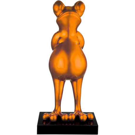 Casablanca by Gilde Dierfiguur Sculptuur Kikker oranje (1 stuk)