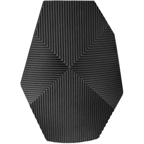 Casablanca by Gilde Tafelvaas Vaas Heptagon, zwart (1 stuk)