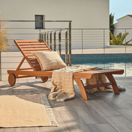 Kave Home Ligbed 'Beila', kleur Naturel