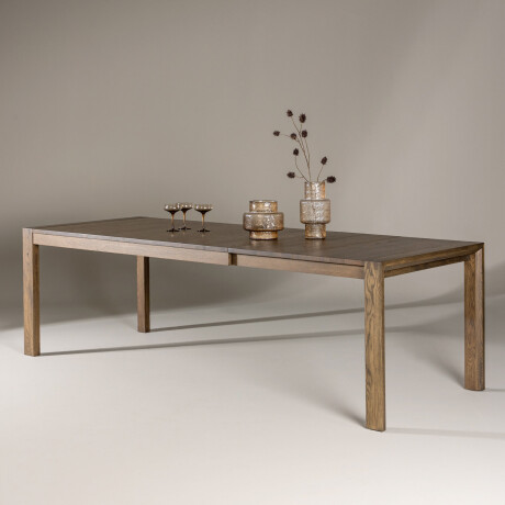 Nohr Uitschuifbare Eettafel 'Cederick' Eikenhout, 170/210/250 x 95cm, kleur Bruin
