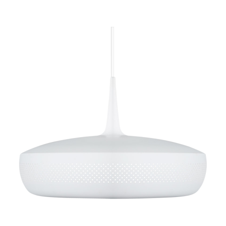 Clava Dine hanglamp matt white - met koordset wit - Ø 43 cm