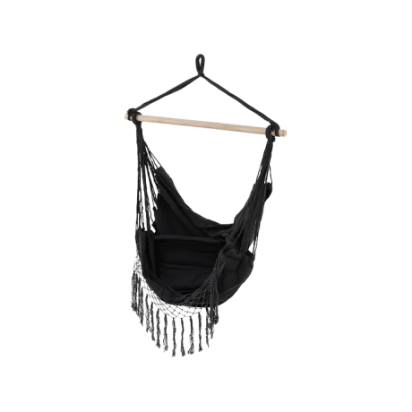 Colin katoenen tuin hangstoel donkergrijs