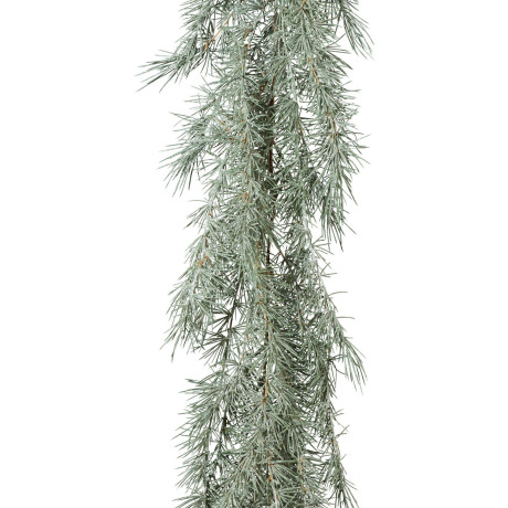 Creativ green Winterse kunstplant Kerstversiering, kerstguirlande Guirlande bevroren, lengte 185 cm (1 stuk)