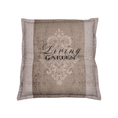 GO-DE Textil Tuinkussen (Krukkussen, Beige)