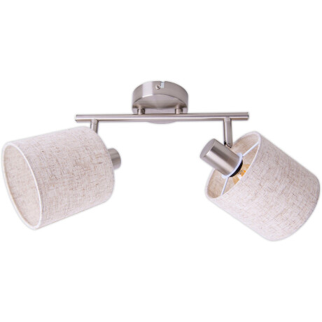 näve Plafondlamp Maron 2-delige plafondlamp, wandlamp, spot, 2xe14 max. 40w, metaal/textiel (1 stuk)