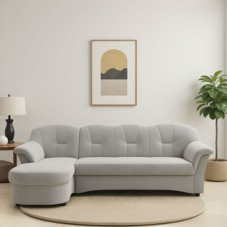 DOMO collection Hoekbank Flores slaapbank, B/D/H: 233/142/86 cm, L-vorm naar keuze met slaapfunctie, naar keuze met binnenvering, ook in leer