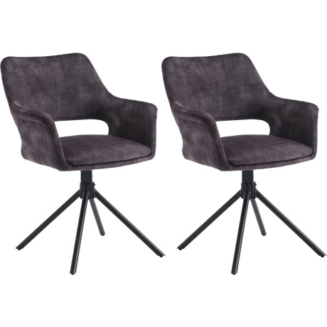 byLIVING Eetkamerstoel Eleonore 2-delige set draaisstoel met comfortabele bekleding in verschillende stoffen (set, 2 stuks)