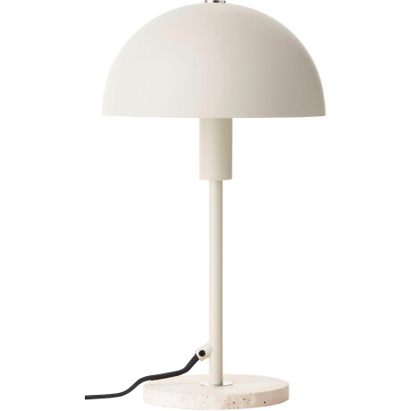 LeGer Home by Lena Gercke Tafellamp Linnea paddenstoel lamp - travertijn steenvoet Paddenstoel lamp, tafellamp, hoogte 35,5 cm, natuursteen, paddenstoellamp (1 stuk)