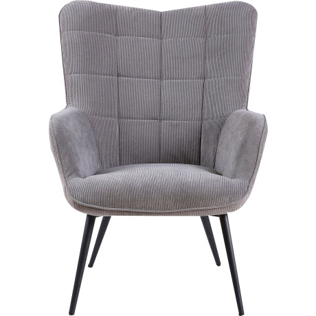 byLIVING Fauteuil Uta naar keuze met of zonder hocker, in cord, fluweel of weefstof (1 stuk)