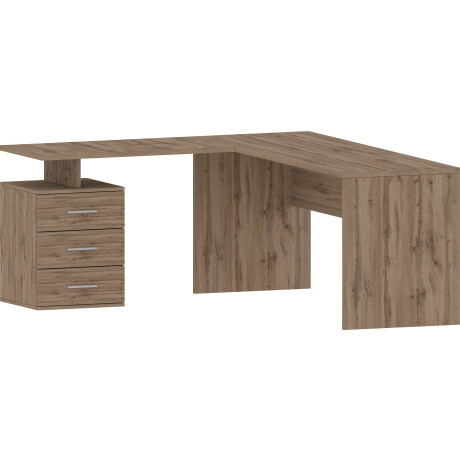 INOSIGN Hoekbureau New Selina Bureau, lades, met of zonder monitorsteun, B 180/160 cm