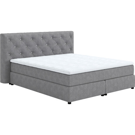 COTTA Boxspring Castlerock met strass-steentjes in het hoofdeinde, incl. topper