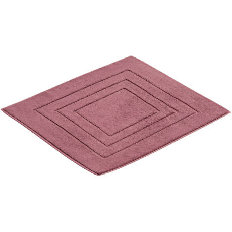 Vossen Badmat Feeling Badmat, uni-kleuren, met bies, hoog-laag effect, 100% katoen (1 stuk)