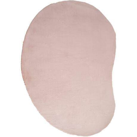 Bruno Banani Hoogpolig vloerkleed Rabbit 2 Bean, kunstbont tapijt, modern, bijzondere vorm Konijnenbont-grip, microvezel, woonkamer, slaapkamer, eetkamer
