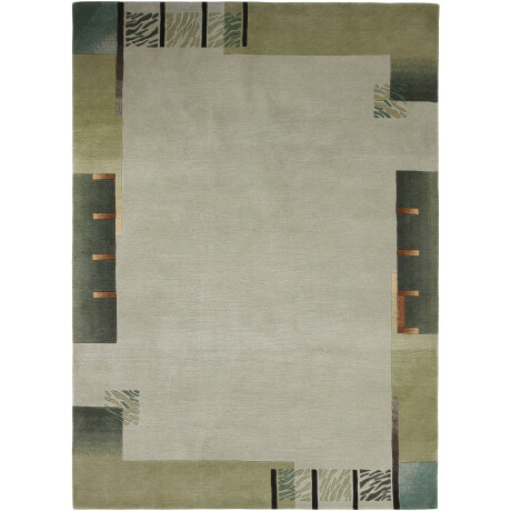 LUXOR living Wollen kleed Patana speciaal Nepal tapijt, 100% wol, handgeknoopt, met bies