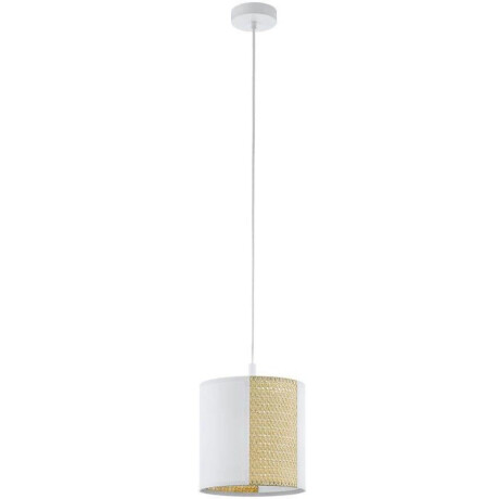 EGLO Hanglamp Arnhem Ø24 x H110 cm / excl. 1x E27 (max. 40 W) / zeegras en sterk papier (1 stuk)