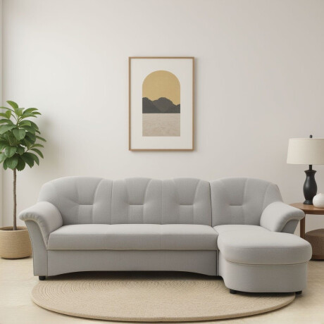 DOMO collection Hoekbank Flores slaapbank, B/D/H: 233/142/86 cm, L-vorm naar keuze met slaapfunctie, naar keuze met binnenvering, ook in leer