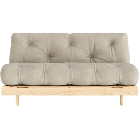 Karup Divan Roots Schlafsofa, Gästebett, Sofa inkl. Futonmatratze Incl. futonmatras, ligoppervlak 140x200 cm, FSC gecertificeerd dennenhout