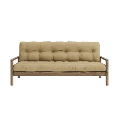Karup Slaapbank Knob met futonmatras, verschillende kleuren, fsc-gecertificeerd, dennenhout