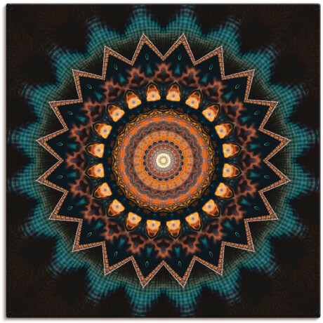 Artland Artprint Mandala kosmisch bewustzijn als artprint van aluminium, artprint voor buiten, artprint op linnen, poster, muursticker