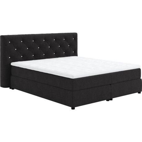 COTTA Boxspring Castlerock met strass-steentjes in het hoofdeinde, incl. topper