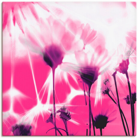 Artland Artprint op linnen Pluizenbol abstract gespannen op een spieraam