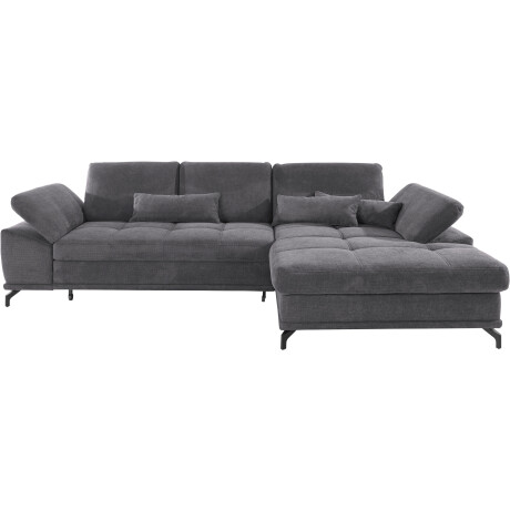 Places of Style Hoekbank Costello L-vorm, met zitdiepteverstelling, armleuningverstelling en
