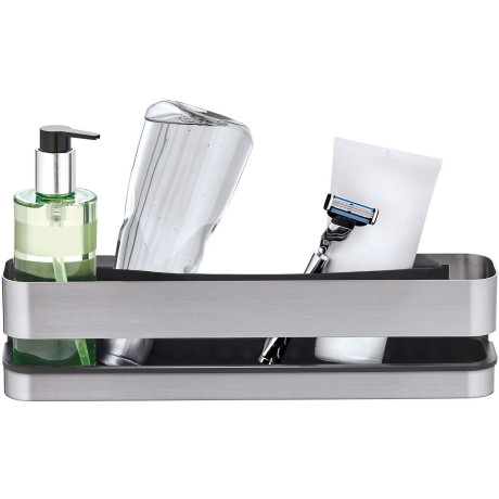 BLOMUS Organizer NEXIO Douchmand, geborsteld roestvrij staal, 25 x 12 cm