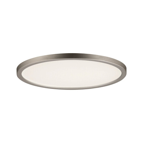 Paulmann Ledinbouwlamp Areo rond 180mm 11W 770lm 3000K mat nikkel 180mm (1 stuk)