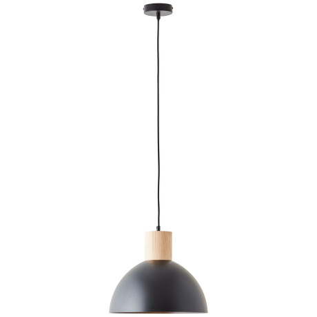 Brilliant Leuchten Hanglamp Daintree Hanglamp, E27, metaal/hout