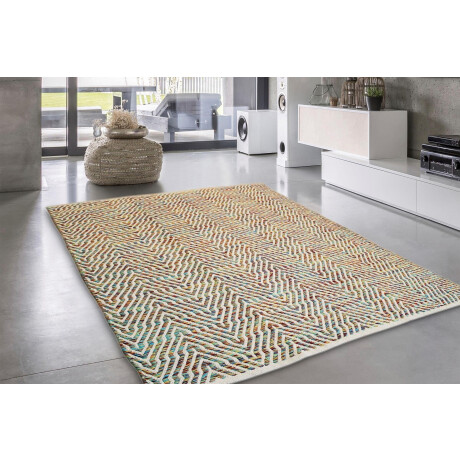 calo-deluxe Vloerkleed Luba 433 100% katoen, handgeweven, woonkamer, kinderkamer
