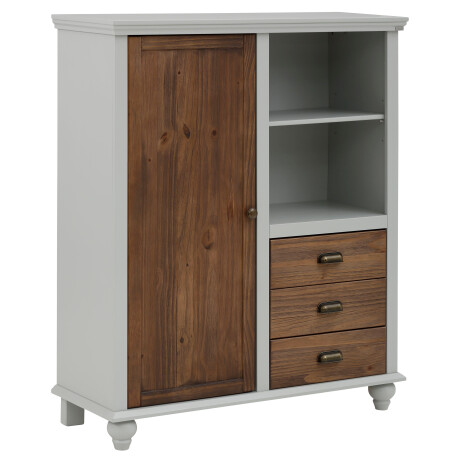 Hoppekids Hoogslaper ECO Dream, kinderbed, speelbed, halfhoog bed van massief hout