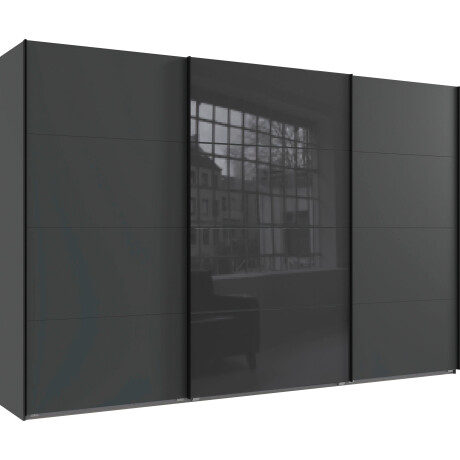 Wimex Zweefdeurkast Norderstedt Inclusief 2 stoffen dozen en 2 extra planken, met glasdeur
