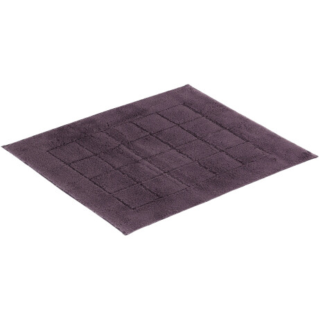 Vossen Badmat Exclusive Badmat, uni kleuren, ruitpatroon, hoog-laag effect, 100% katoen (1 stuk)