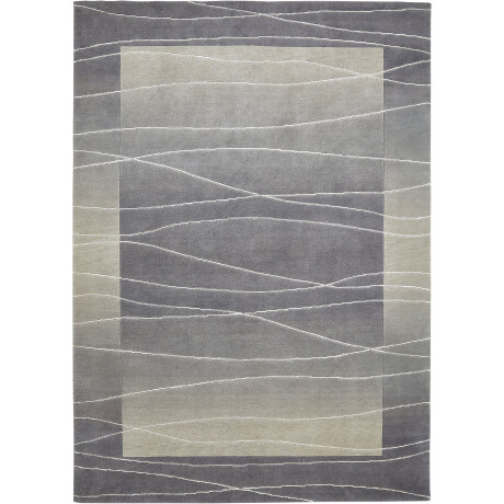 LUXOR living Wollen kleed LINEO Nepal tapijt, 100% wol, handgeknoopt, met bies