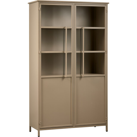 WOOOD Vitrinekast Exhibit met glazen deuren en veel opbergruimte, h 170 cm x b 99 cm