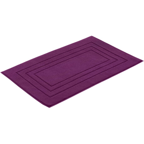 Vossen Badmat Feeling Badmat, uni-kleuren, met bies, hoog-laag effect, 100% katoen (1 stuk)