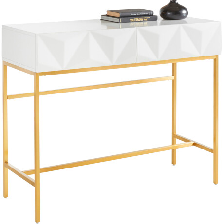 Leonique Dressoir Minfi, TOPSELLER!, OTTOs keuze in 3d-look, sidetable met goudkleurig metalen frame